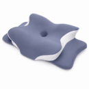 Cervical Memory Foam Pillow – Ergonomic Neck Support for Side & Back Sleepers - Greyish Purple