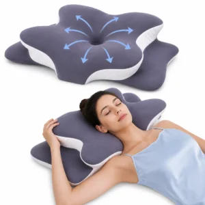 UHI® Memory Foam Cervical Support Slow-rebound Contoured Pillow